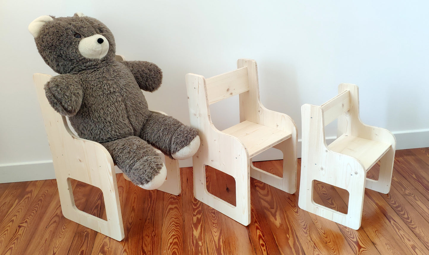 Chaise bureau enfant / 3 tailles