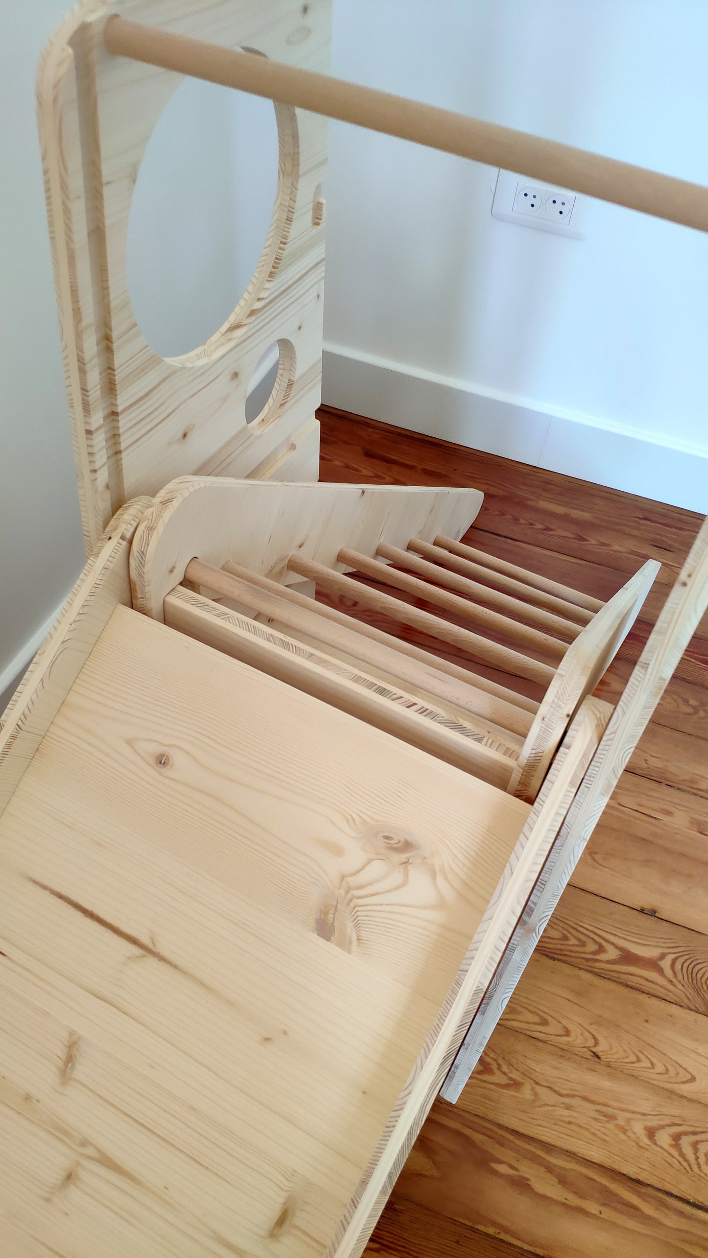 Toboggan / Echelle compatible toutes Tours Montessori FIL Mobilier