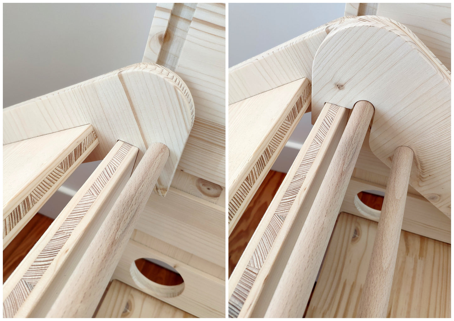 Toboggan / Echelle compatible toutes Tours Montessori FIL Mobilier