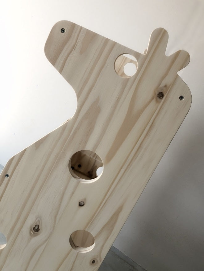 Tour d'apprentissage évolutive design Animal Montessori avec tableau amovible