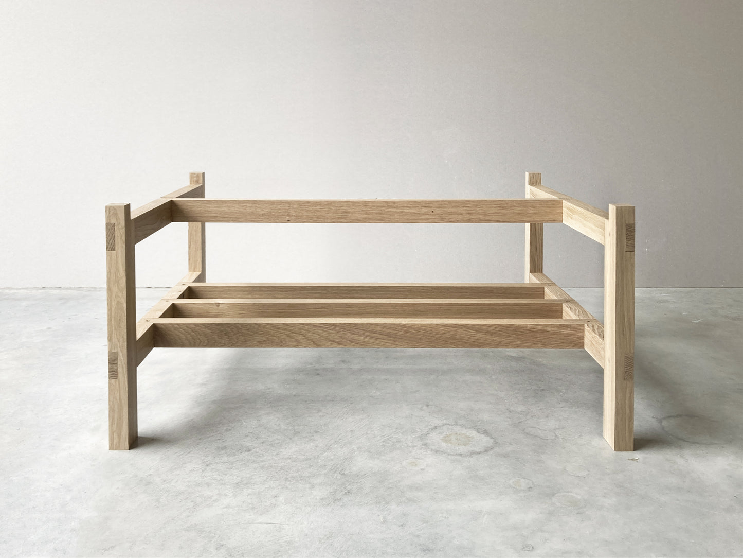 Table basse rectangulaire en Chêne massif France