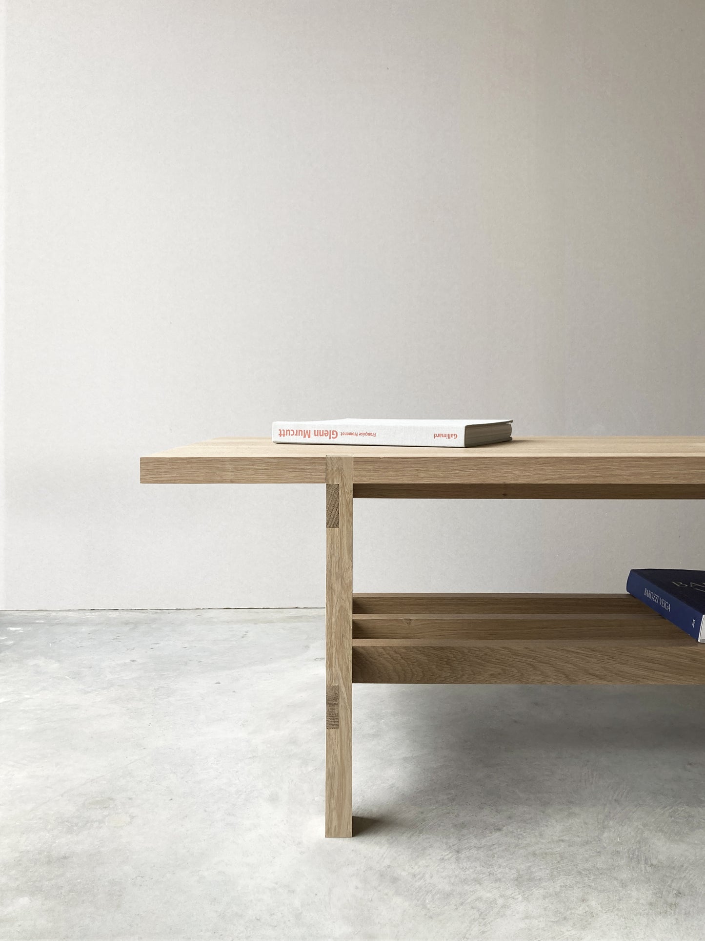 Table basse rectangulaire en Chêne massif France