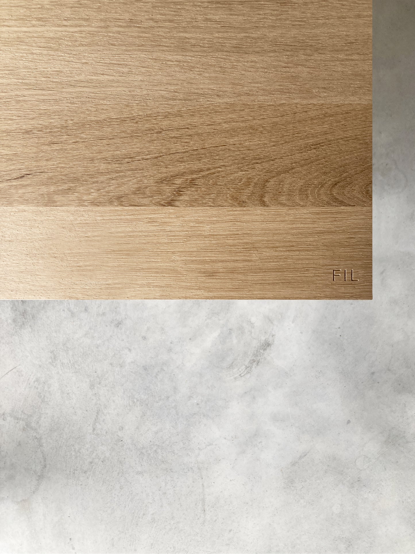 Table basse rectangulaire Bois massif et Acier